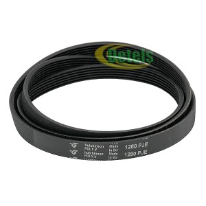 Ремень Hutchinson 1280 J MAEL 124021120 для стиральной машины Zanussi, Electrolux, AEG (124021020)
